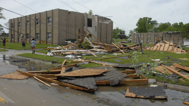 Carbondale damage